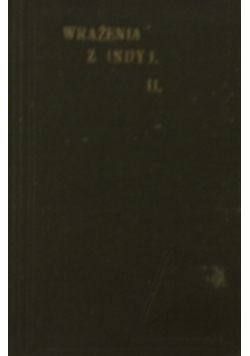 Wrażenia z Indyj, 1905r.