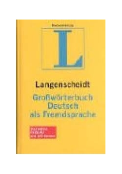 Grosswoerterbuch Deutsch als Fremdsprache