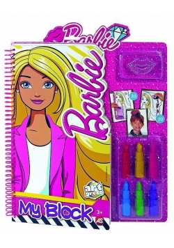 Zestaw do kolorowania i dekorowania - Barbie