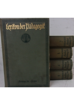 Lexikon der Padagogik I - V-, Ok. 1919 r.