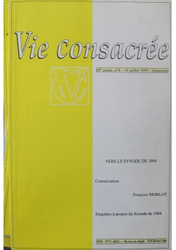 Vie consacree nr 4