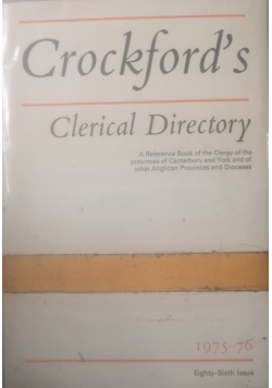 Crockford's Clerical Directory