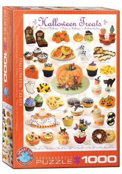 Puzzle 1000 Halloweenowe smakołyki