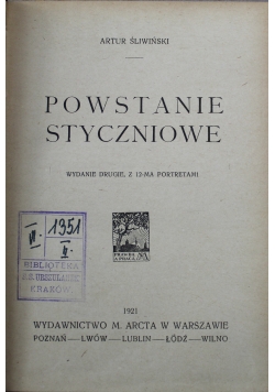 Powstanie Styczniowe 1921 r.