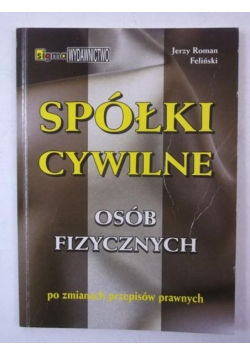 Spółki cywilne osób fizycznych