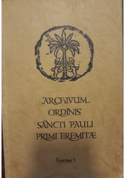 Archivum ordinis sancti Pauli primi eremitae