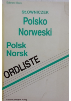 Słowniczek Polsko Norweski