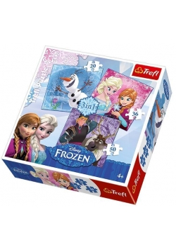 Puzzle 3w1 Frozen TREFL