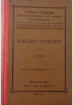Napoleon Bonaparte, 1899 r.