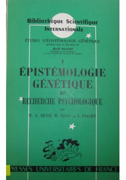 Epistemologie Genetique