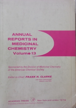 Annual reports in  medicinal  chemistry volume 13