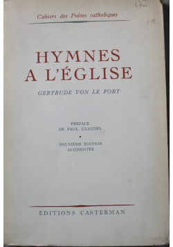 Hymnes a L Eglise