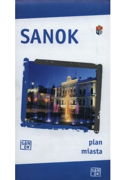 Sanok Plan miasta 1:11 000