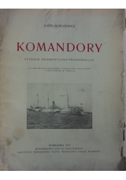 Komandory, 1925 r.