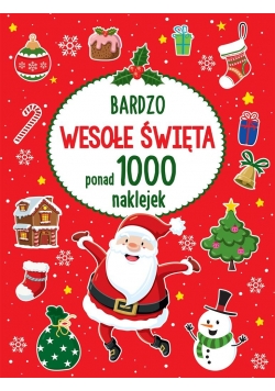 Bardzo wesołe Święta ponad 1000 naklejek