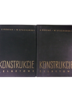 Konstrukcje żelbetowe, cz. 1-2