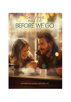 Before we go, płyta DVD