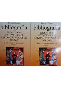 Biografia produkcji wydawniczej zakonów w Polsce 1996 do 2000 Tom 1 do 2