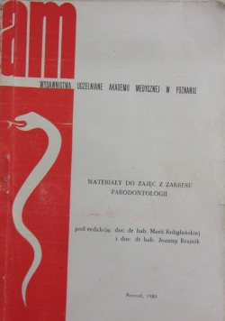 Materiały do zajęć z zakresu parodontologii