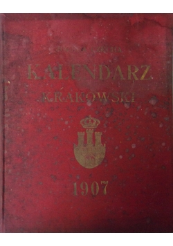 Kalendarz krakowski, 1907r.