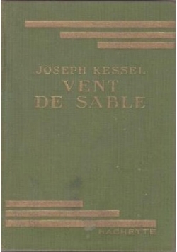 Vent de sable, 1923 r.