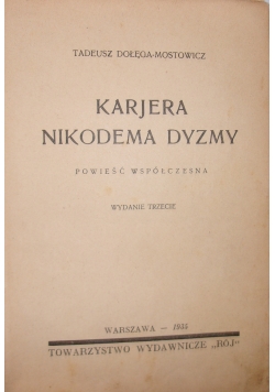 Karjera Nikodema Dyzmy, 1935 r.