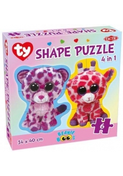 Puzzle Ty 4w1 Beanie Boo's Shape