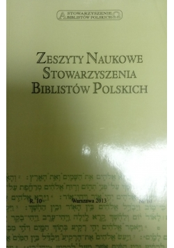 Zeszyty Naukowe Stowarzyszenia Biblistów Polskich