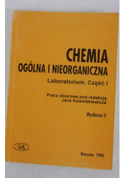 Chemia ogólna i nieorganiczna