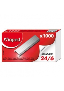 Zszywki 24/6 1000szt MAPED