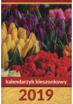 Kalendarz 2019 Kieszonkowy Kwiaty