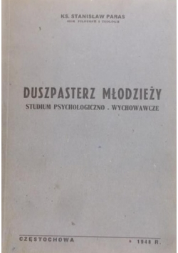 Duszpasterz młodzieży. 1948 rok