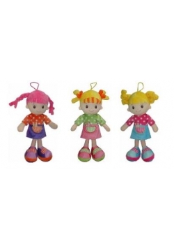 Lalka Urwisia 30 cm, 3 kolory