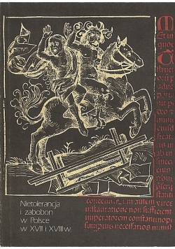 Nietolerancja i zabobon  w Polsce w XVII i XVIII w
