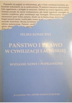 Państwo i prawo w cywilizacji łacińskiej