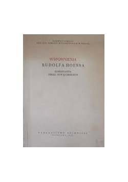 Wspomnienia Rudolfa Hoessa