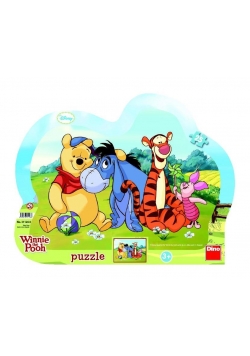 Puzzle 25 Ramkowe Kubuś Puchatek i Przyj. DINO