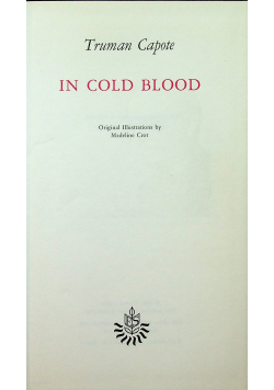 In Cold Blood