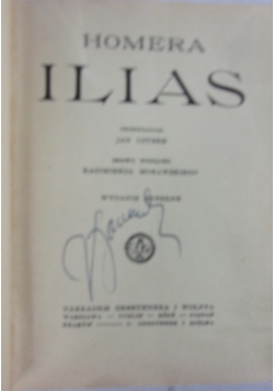 Homera Ilias, ok.1932r.
