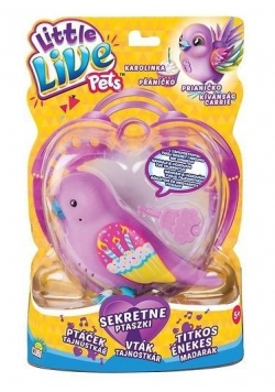 Little Live Pets. Sekretny Ptaszek, różne rodzaje