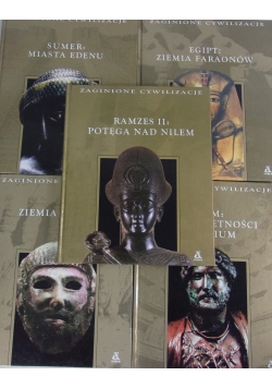 Zaginione cywilizacje. Zestaw 5 książek