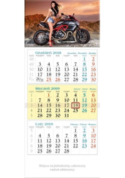 Kalendarz 2019 KT 20 Motor
