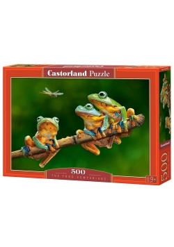 Puzzle 500 Żabi towarzysze CASTOR