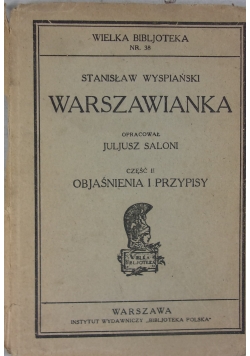 Warszawianka 1929 r.