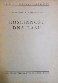 Roślinność dna lasu