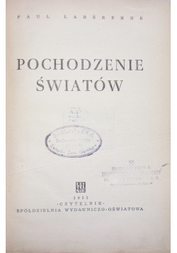 Pochodzenie światów