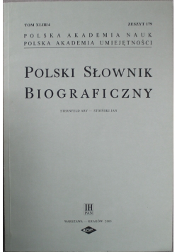 Polski Słownik Biograficzny zeszyt 182