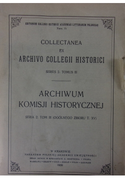 Archiwum Komisji Historycznej,1939r.