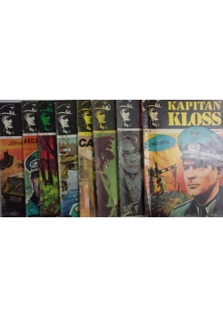 Kapitan Kloss, zestaw 9 książek
