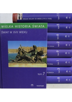 Wielka Historia Świata  zestaw 9 tomów